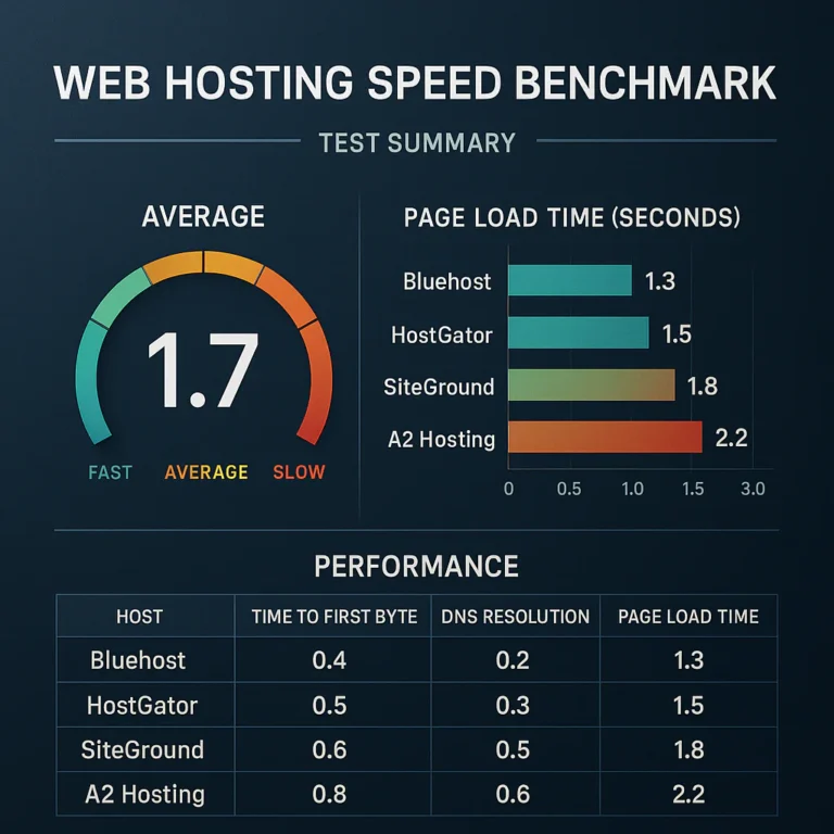 Featured image for 15 Web Hosting Speed Benchmarks That Will Shock You 2026